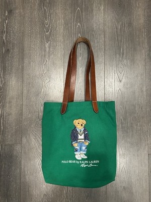 Polo Ralph Lauren Bear Canvas Tote