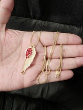 14k Gold Plated Angel Wing necklace