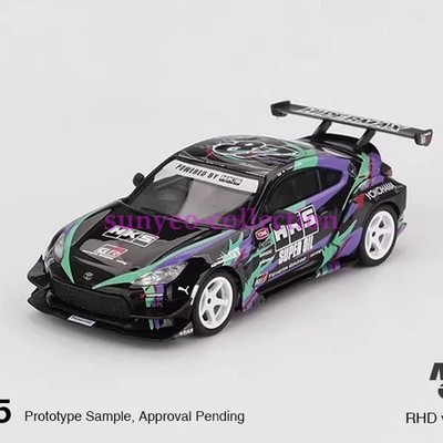 1/64 GR86 HKS Type R Alloy Car Model Diecast - Tuned Collectible Gift