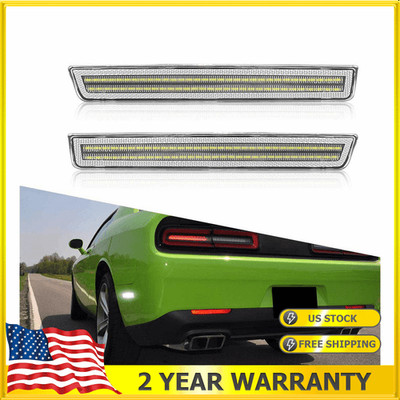 For 2015-2022 Challenger Dodge Rear Side Marker Light Set RH Super LH Bright USA