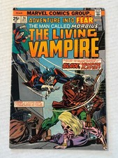 1974 Marvel Adventure into Fear #24 Comic Book /C369 Blade