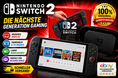Nintendo Switch 2 inkl. OVP, inkl. Mario Kart World & Donkey Kong | Top Zustand