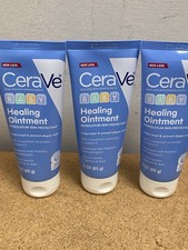 3 CeraVe Baby Healing Ointment Petrolatum Diaper Rash. Exp 01/27