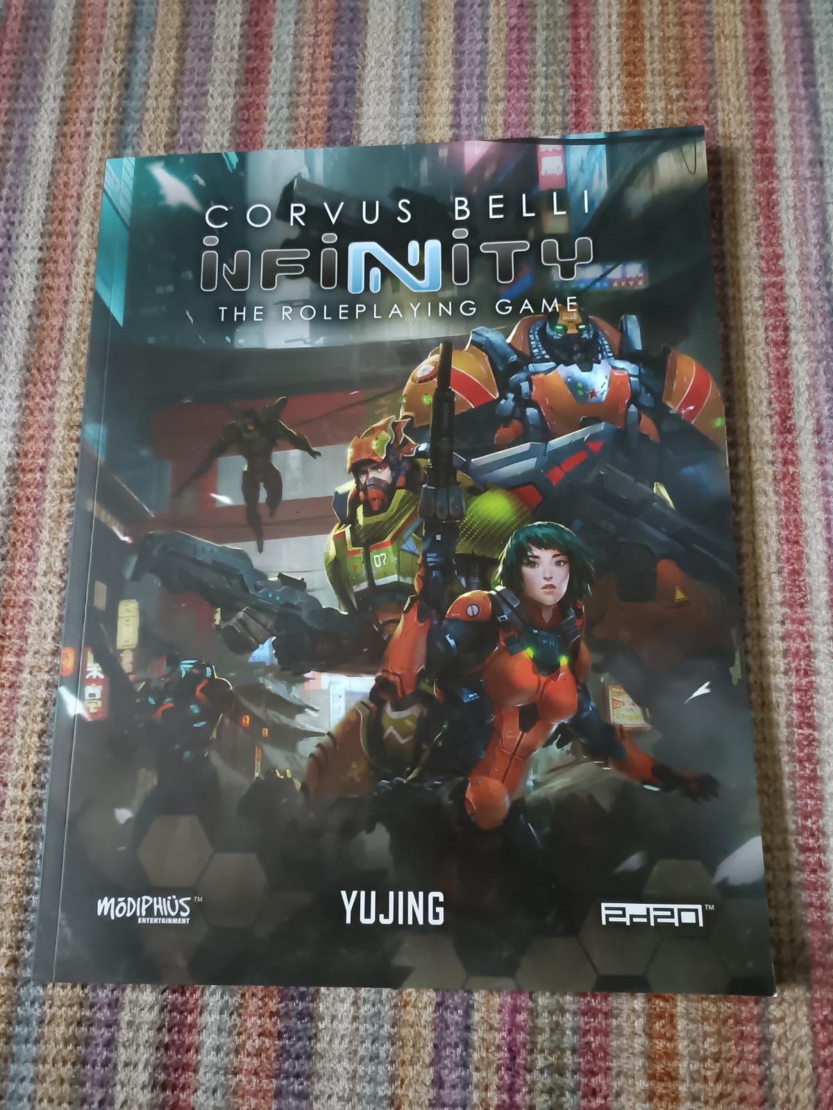 CORVUS BELLI  / INFINITY / YU JING RPG Book Morpheus Ent 2019