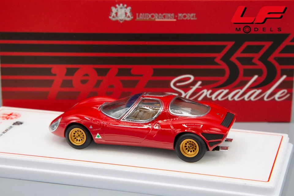 1:43 Alfa Romeo 33 Stradale 1967 Museum LM153A-43 - Laudoracing - Immagine 2 di 4