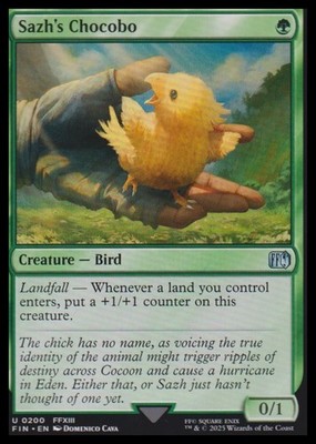 FINAL FANTASY #200 Sazh's Chocobo