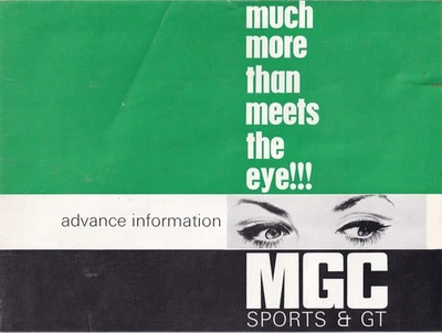 MGC SPORTS & GT, VIEL MEHR ALS MAN DENKT!!!, VORABINFORMATIONEN, PROSPEKT. - Bild 1 von 4