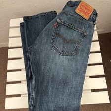 Levi's 501 Original Jeans, Men's size 30x31 , Blue, Button Fly, Straight Leg