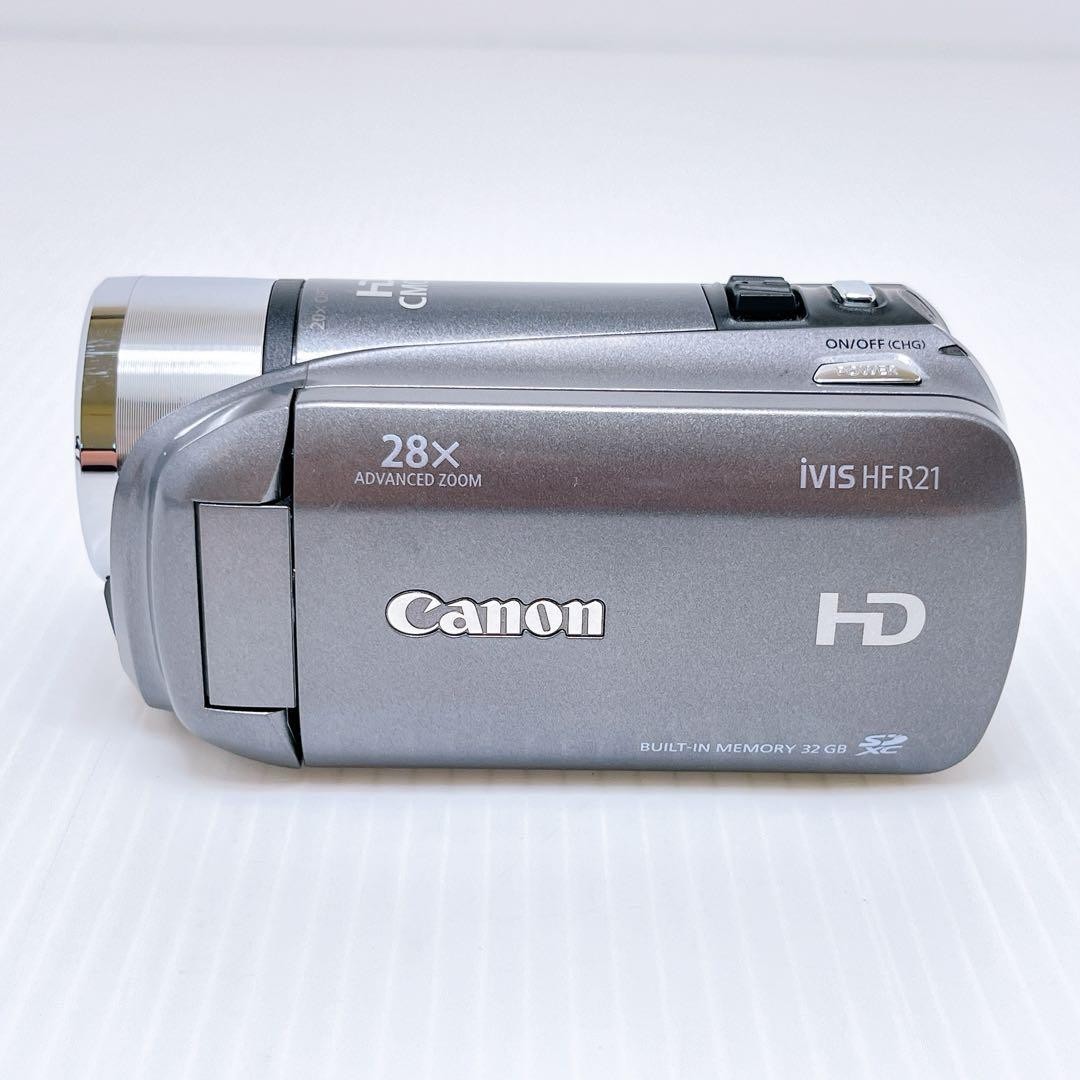 Canon iVIS HF R21 Silver Digital Video Camera Camcorder VIXIA HF