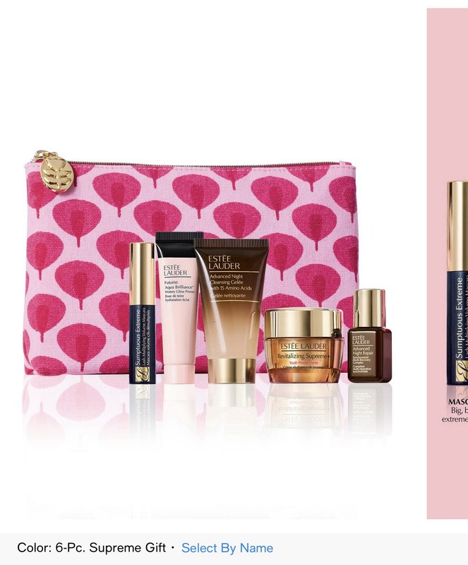 Estee Lauder Supreme Day Travel Size, 6 Pcs In Sealed Bag Brand New