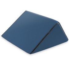 Trójkątny klin poduszka podpierająca do masażu, XL - 19" x 12" x 20" x 15,5" - niebieska