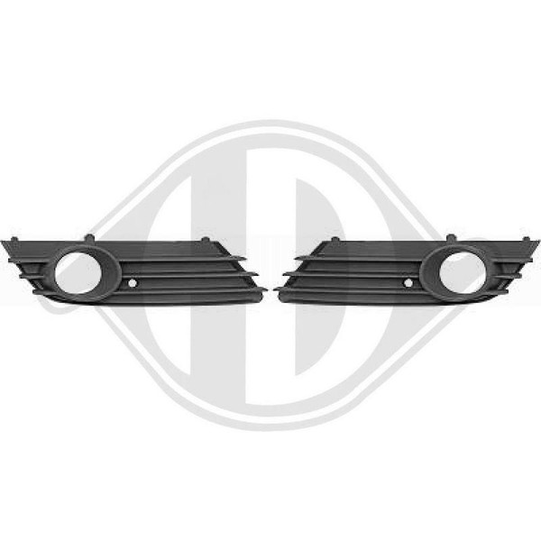 LüFtungsgitter StoßFäNger Diederichs 1806047 FüR Opel Links Rechts-image