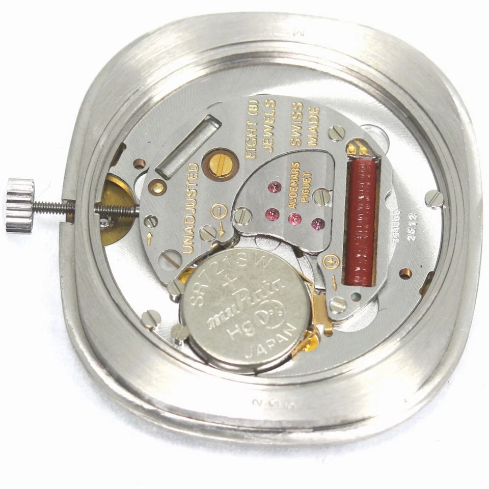 Audemars Piguet Hombre Diamante 12P Cal.2612 Cuarzo Esfera Negra Usado Foto 2 de 3