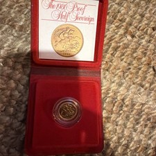 Gold Proof 1980 Half Sovereign Boxed