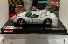 SLOT CAR CARRERA EXCLUSIV 23921 FORD GT40 #1 LE MANS'66 KEN MILLES DIGITAL 1/24