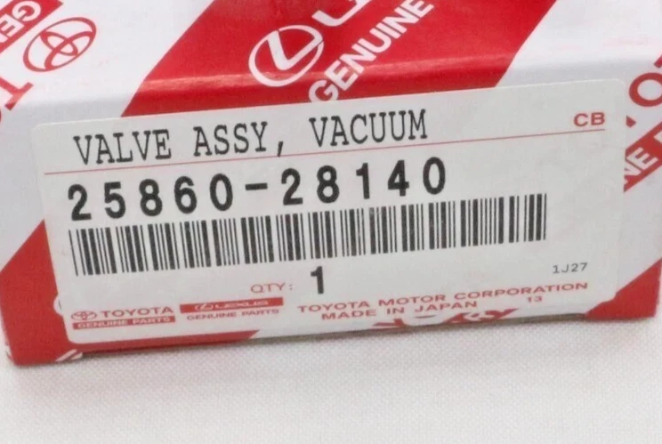 25860-28140 Toyota RAV4 Scion tC Vacuum Switching Valve Solenoid Canister OEM - Image 2 of 2