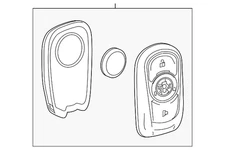 Genuine GM Remote Control Door Lock and Theft Deterrent Transmitter 13532390