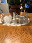 3 Department 56 Snowbunnies Wishing You A Happy Easter White Porcelain — photo 1