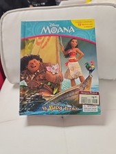 Disney Moana - My Busy Books, includes Storybook ,12 Figures and Playmat