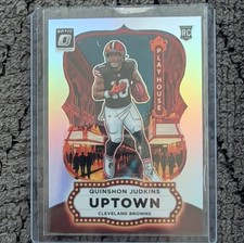 2025 Panini Donruss Optic Uptown Rookie Insert Quinshon Judkins #17 Browns
