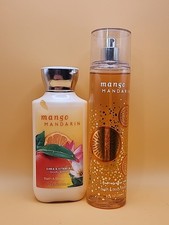 Bath and Body Works Mango Mandarin Body Lotion  Fine Fragrance Mist 8 oz