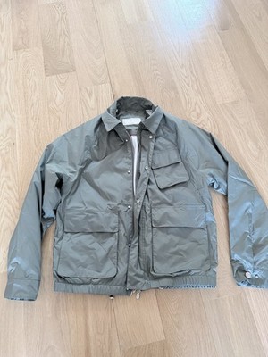 BRUNELLO CUCINELLI Green Safari Jacket Coat Wind Braker - Sz 48 / US S Msrp 4500