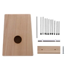Kalimba Thumb Piano 10 Keys Mbira 10 Tone Finger Piano DIY Kit African Musica...