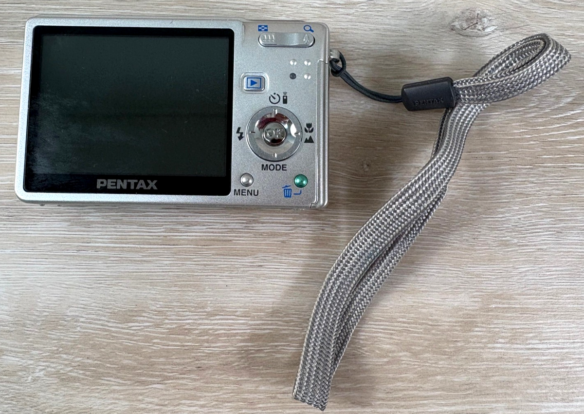 PENTAX Pentax Optio S6 6.0MP Digital Camera - Silver for sale