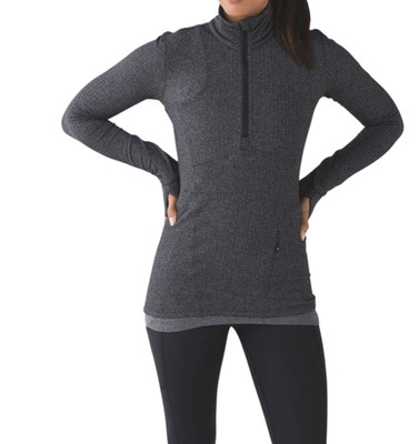 LULULEMON ATHLETICA Kanto Catch Me 1/2 Zip Jacket Size 6