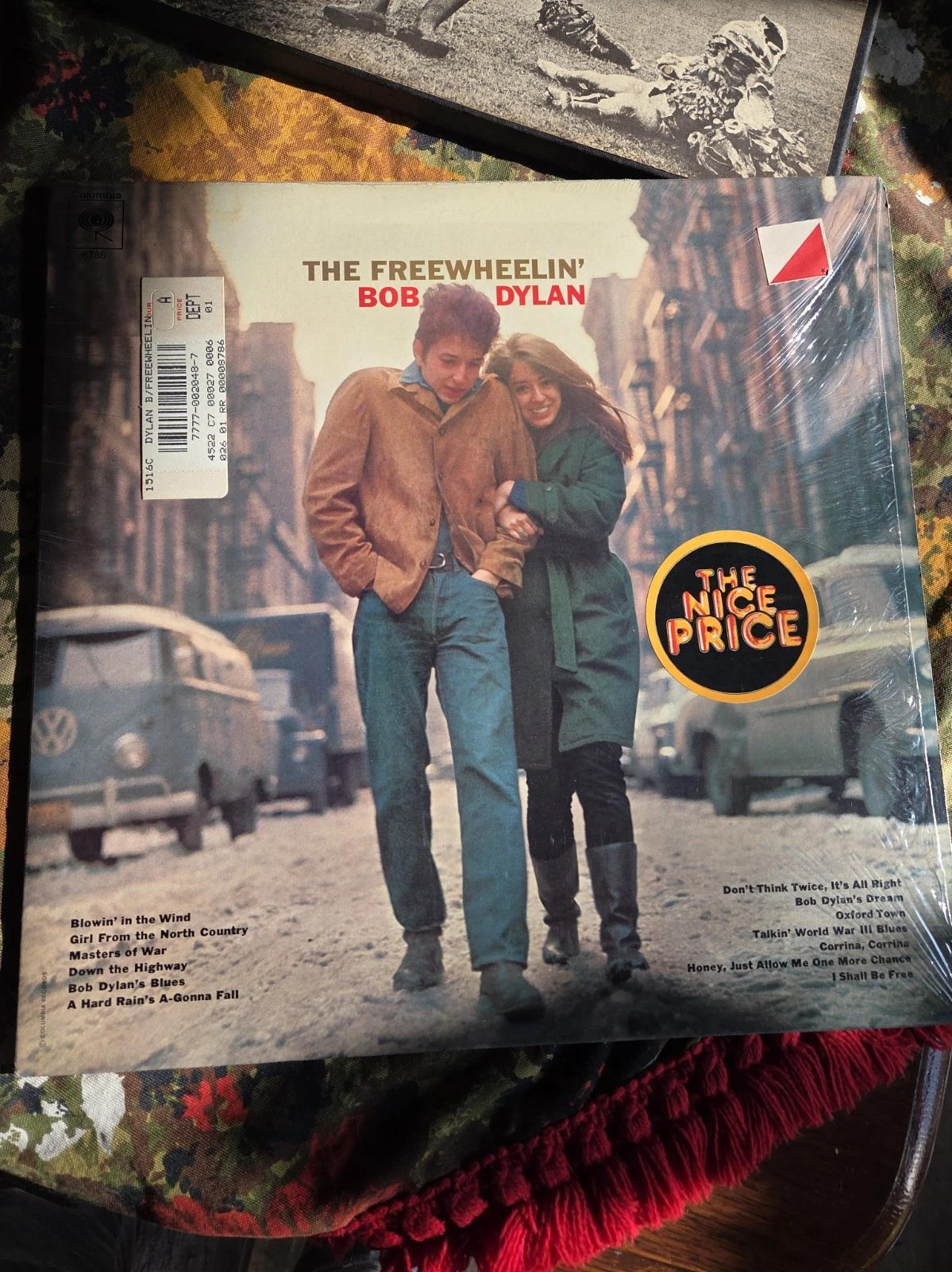 BOB DYLAN THE FREEWHEELIN' RECORD LP CL 1986 MONO SHRINK ON