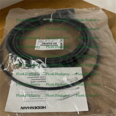 HEIDENHAIN adapter cable ID# 360645-09 new sealed in bag 9 meter cable