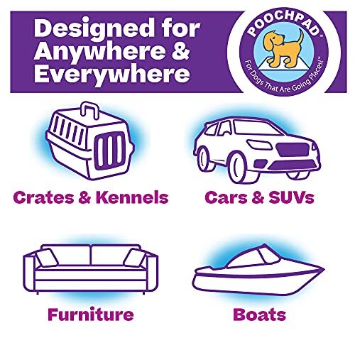 PoochPad Reusable Potty Pads for Mature Dogs Extra Absorbent Large