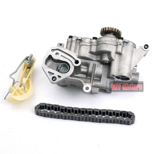 Oil Pump Chain Tensioner Set For VW Tiguan Jetta GTI Passat CC 2.0 TSI CBFA CCTA - Picture 3 of 6