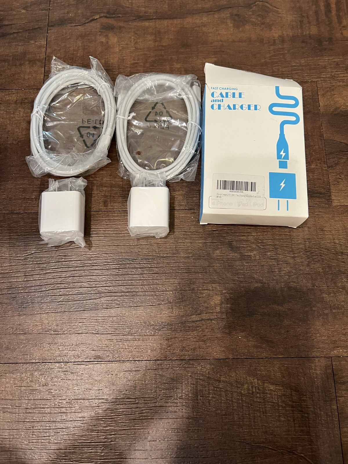 6ft iPhone Fast Charger Set with Quick Charge Cable-image