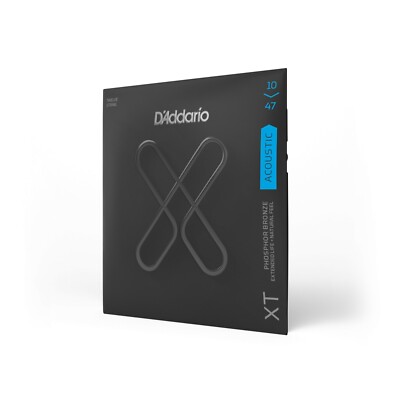 12-saitiges Akustikgitarren-Set, Phosphorbronze, D'Addario XTAPB1047-12, Ex Light