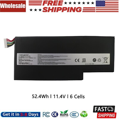 BTY-M6K Laptop Battery MSI GF65 Thin 9SD 9SE 9SEX 9SEXR 10SDR 10SE GS73VR 7RG