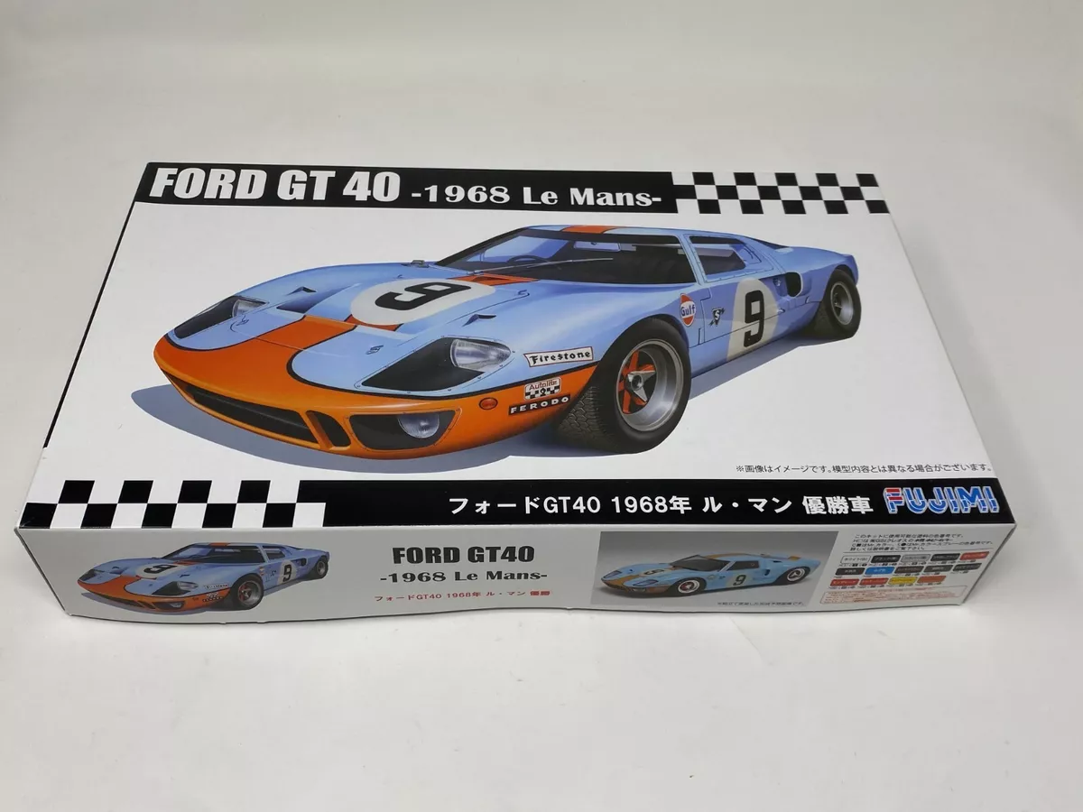 1:24 Gulf Ford GT40 1969 Le Mans #6, #7 (for Fujimi), SHK-D369