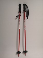 Atomic Race Ski Poles Made in Czech Republic Alloy 7075 Red Good Condition 30"
