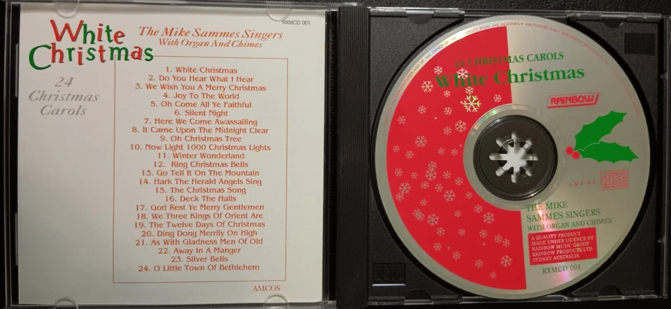 Mike Sammes Singers - White Christmas (24 Christmas Villancicos) CD y portada excelente Foto 3 de 3