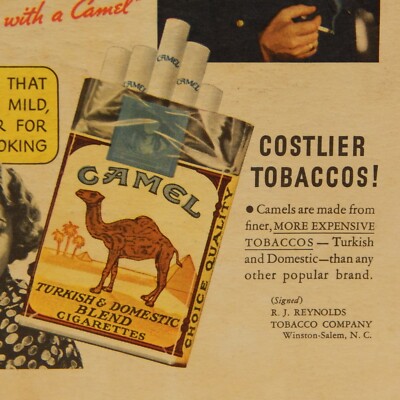 camel cool cigarettes Antiques, Art, Vintage