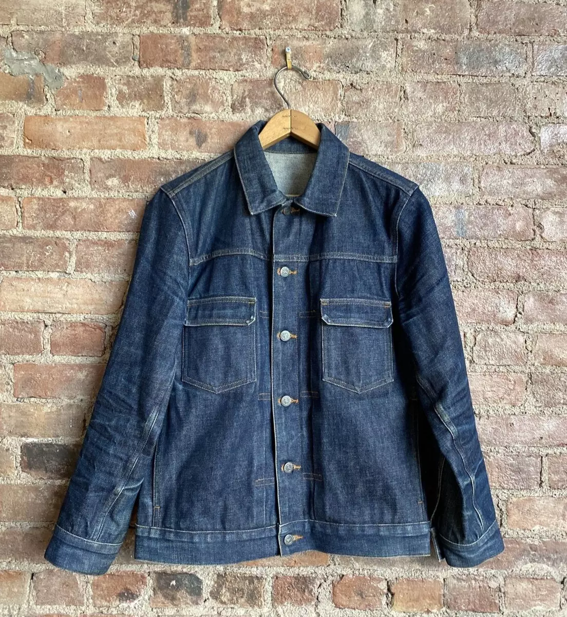 Apc work jean jacket sale