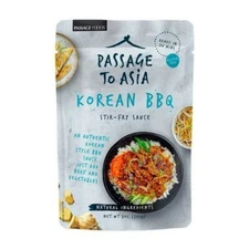 Passage to Asia Korean BBQ Stir-Fry Sauce - 7 Ounce (Pack of 6)