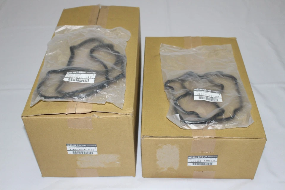 Juego de cubiertas de válvula OEM Nissan 350Z Infiniti G35 M35 FX35 2003-2008 VQ35DE V6 3,5 L Foto 2 de 4