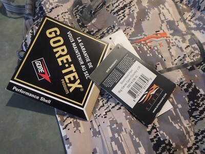 NEW Sitka gear Gore-tex Storm Front Performance Shell  pants - XL