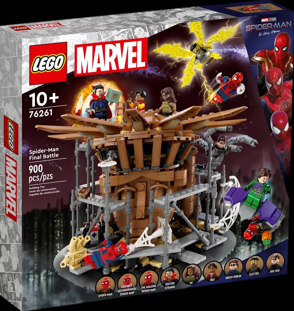 LEGO Super Heroes Marvel Spider-Man Final Battle 76261 Building Set (900  Pieces)