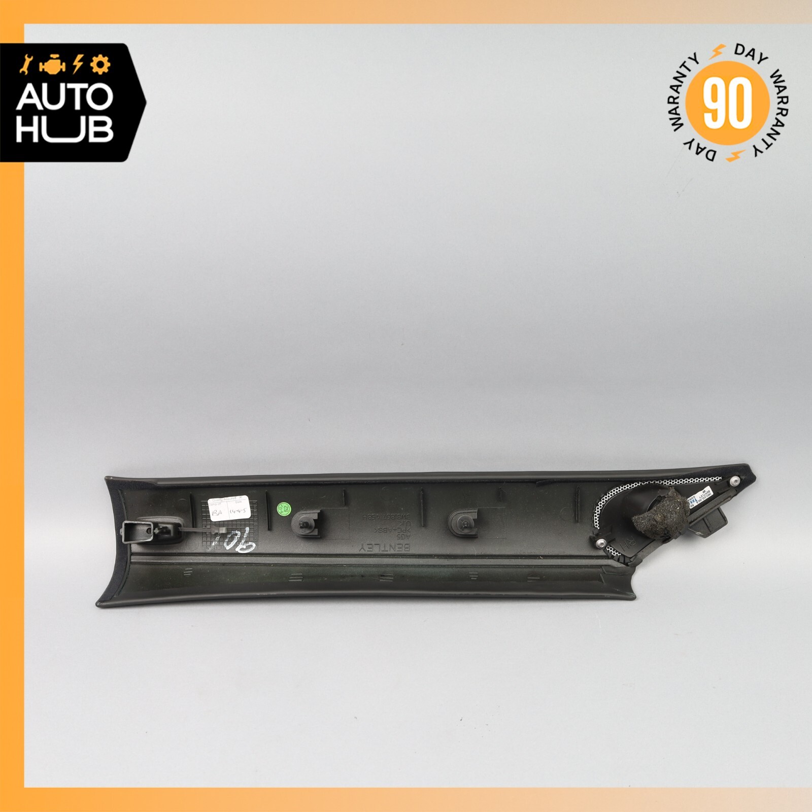 03-10 Bentley Continental GT Front Right Side Interior Trim Panel A Pillar OEM