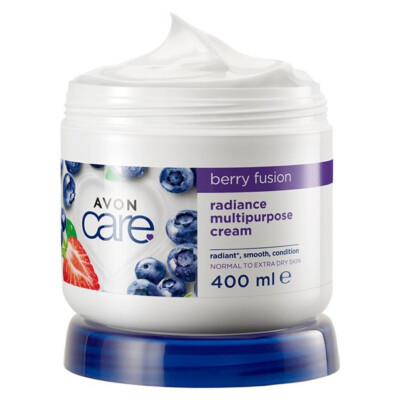 1l/11,23  AVON Care Mehrzweckcreme mit Erdbeer- u. Blaubeerextrakt