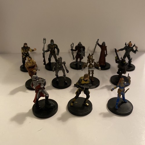 12 Star Wars Miniatures RPG Warriors & Other (lot 66) Role playing