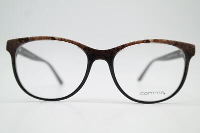 Glasses COMMA 70015 Brown Silver Oval Eyeglass Frame New