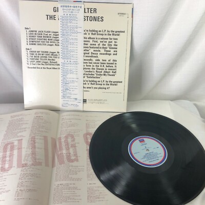 Rolling Stones Gimme Shelter Japan Lp W/OBI Import London L20P